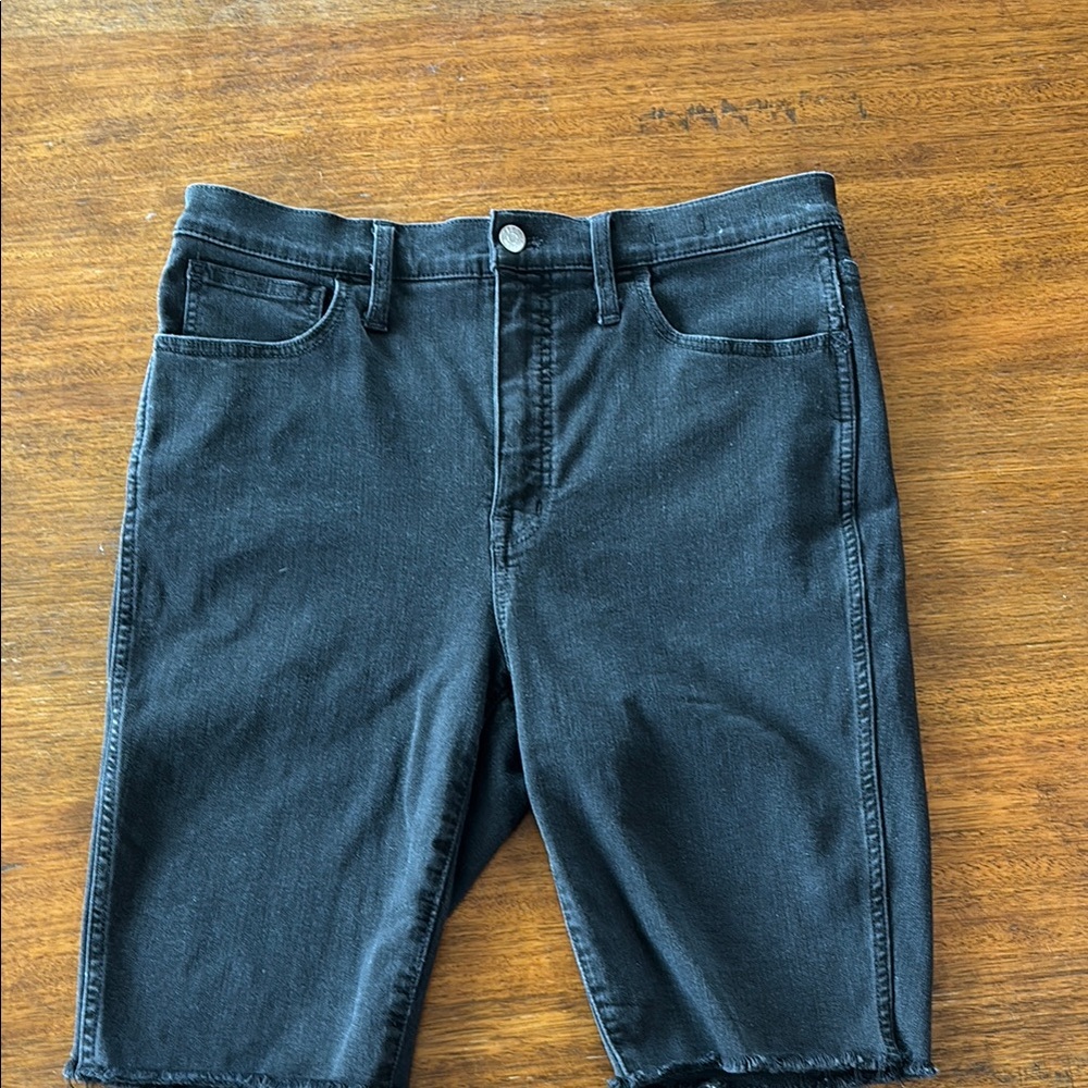Madewell Roadtripper Denim Bike Shorts